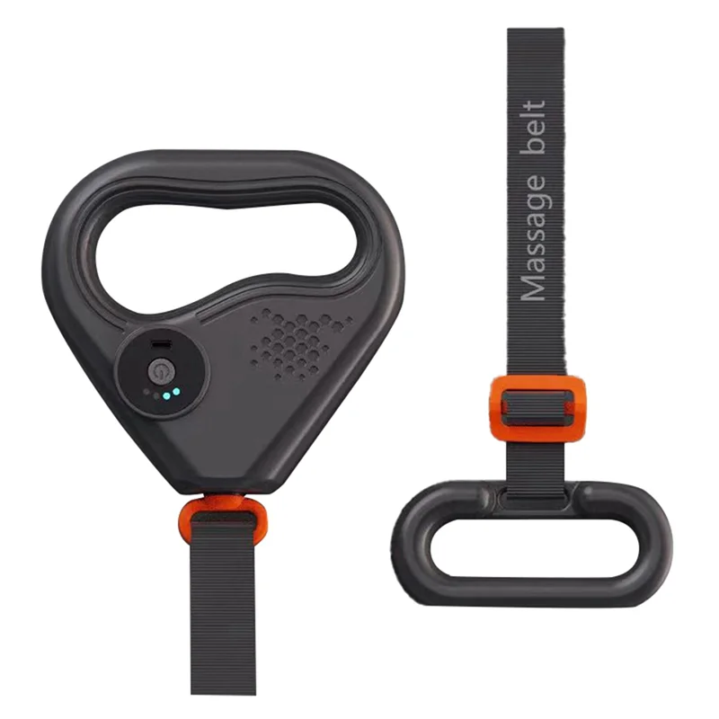 ABGU Cinturón de masaje multifuncional Mini relajación muscular cuello masajeador de columna vertebral generador de tendones equipo deportivo de fitness negro