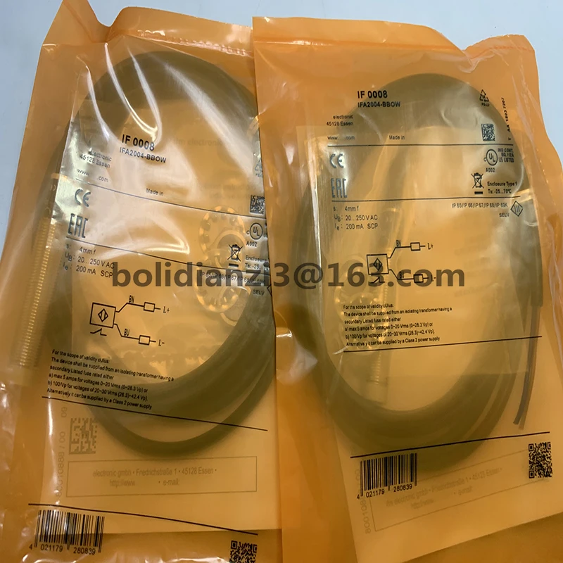 Originele Inductieve Nabijheidsschakelaar Sensor If0287 If0279 If0299