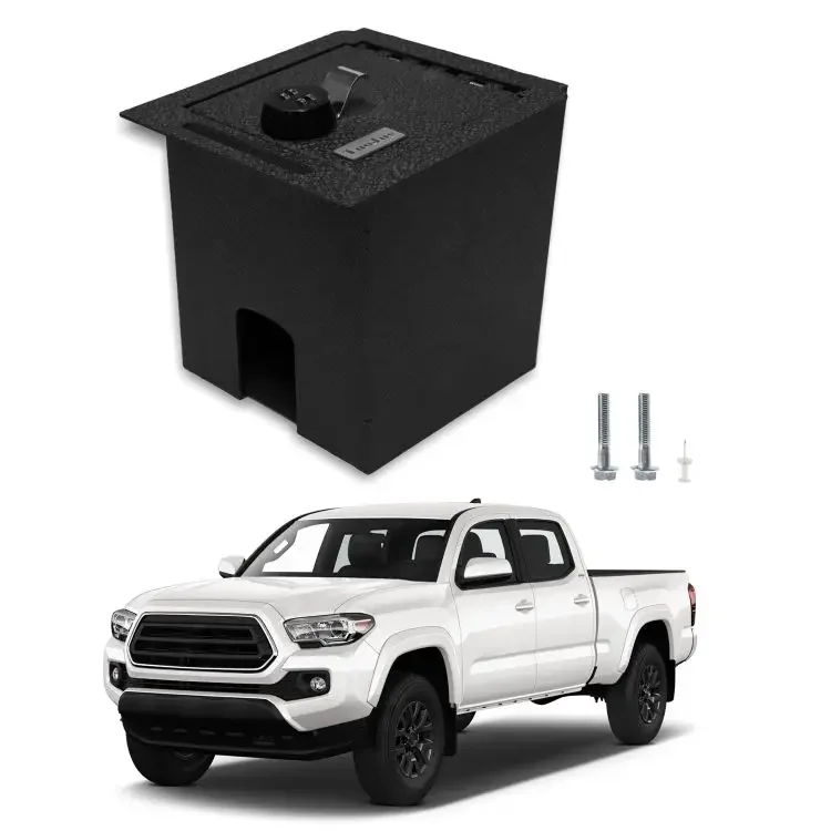 TuoJue Hidden Anti-theft Storage Box FOR 2016 - 2021 TOYOTA TACOMA Anti-theft Car Console Safe