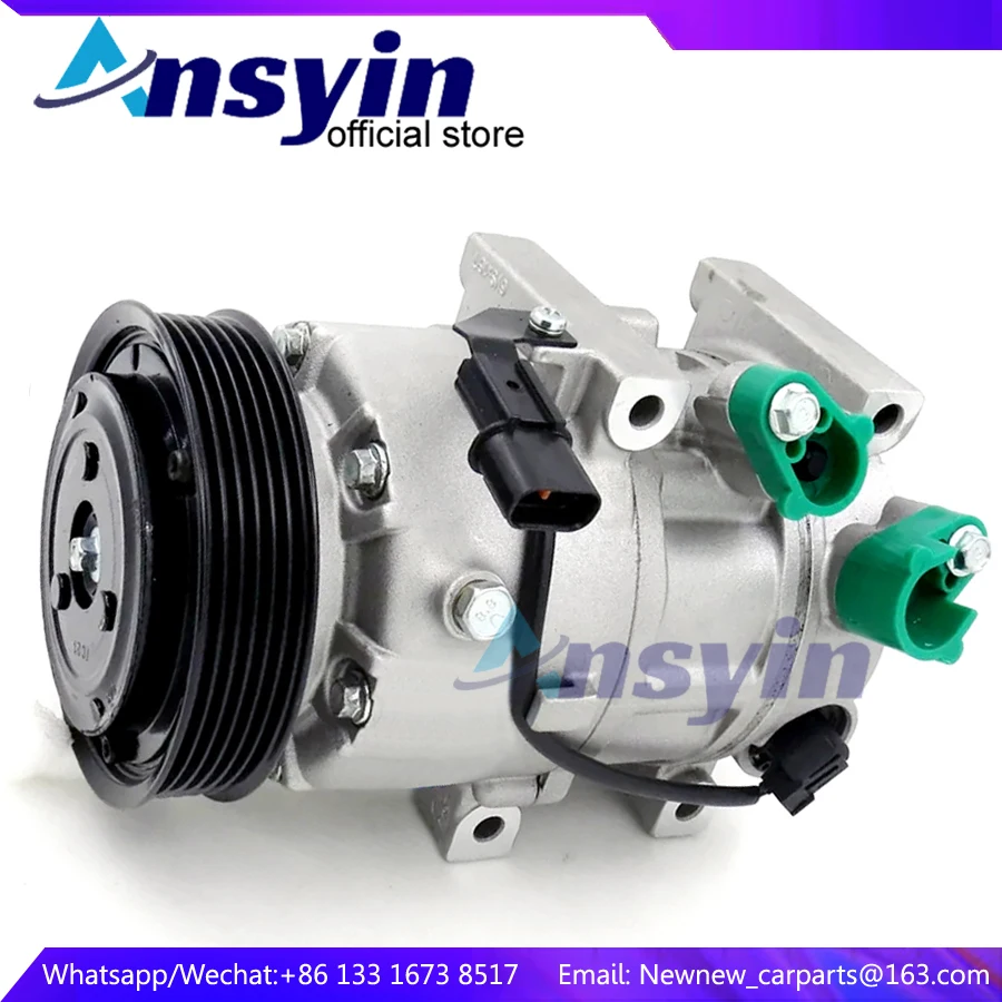 

For kia ac compressor For Kia Sportage (SL) 2.0 CRDi 2010- VS16E Compressor 977012Y000 97701-2Y000 8FK351001291 12V 6PK