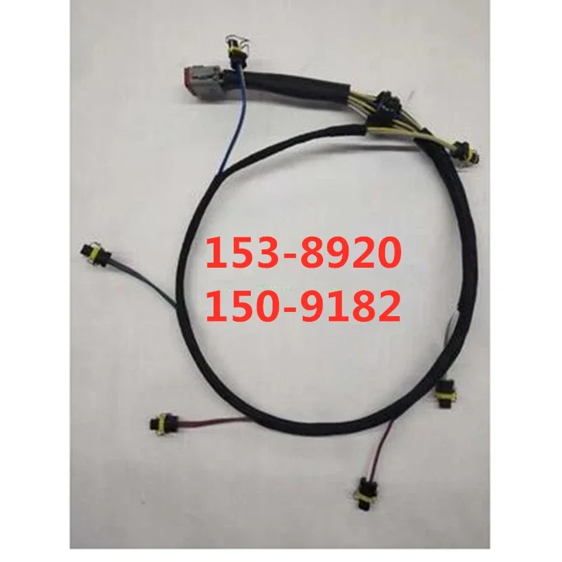 Injector Control Wiring Harness 153-8920 150-9182 For 3126b 3126e 3126 Excavator Accessories This Item
