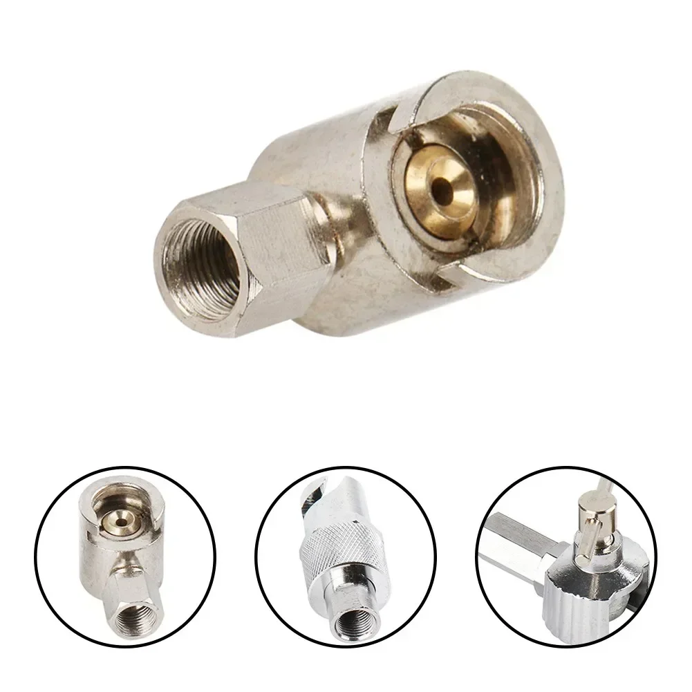 16MM Slide On Hexagon Grease Nipple Coupler End Connector Butter Fittings 5A 220V Rotary Flat Mouth Connector Hand Rotary Tiller