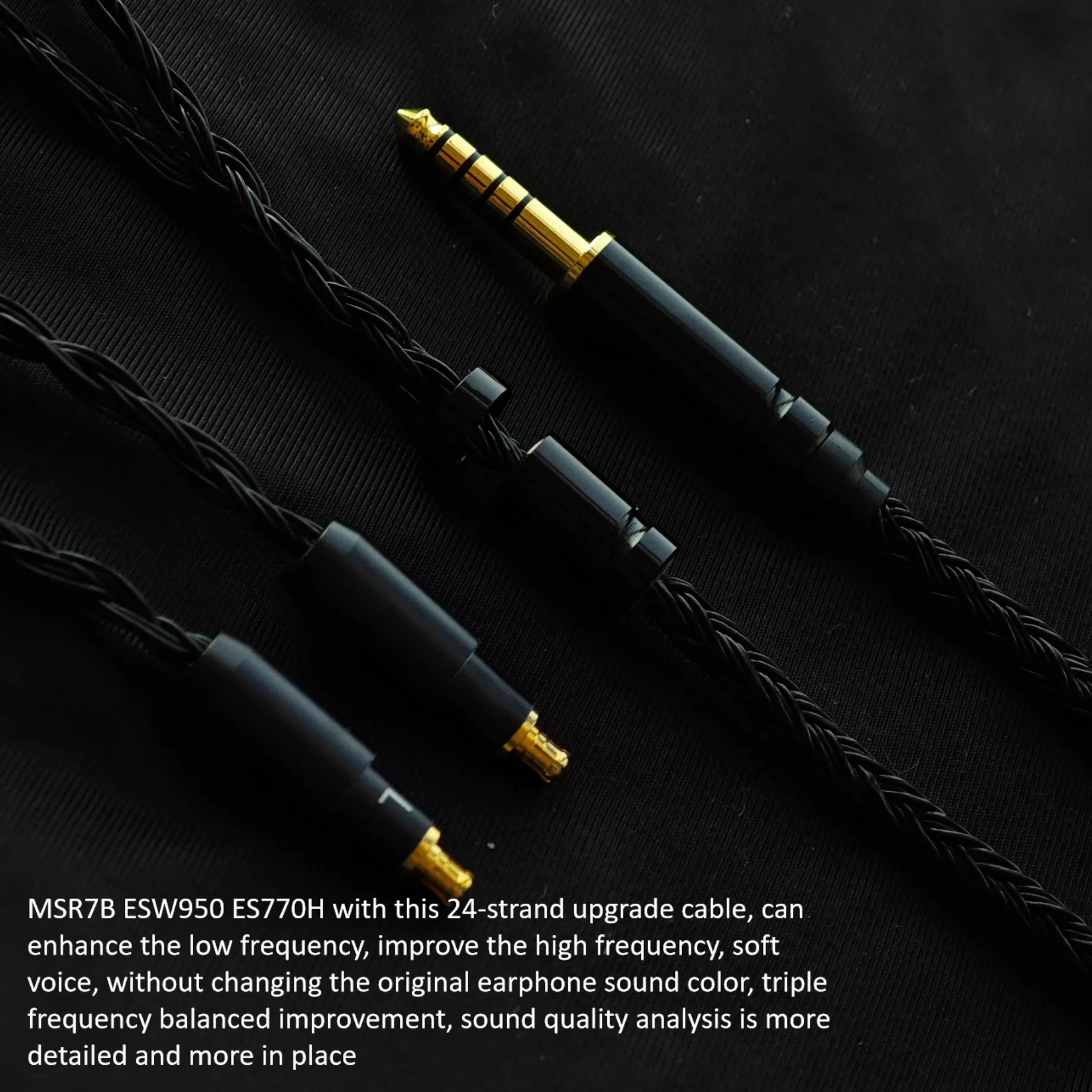 MSR7b WP900 AWAS AWKT ADX5000 770H 990H 24 Core 4.4mm Balance 2.5 Silver OCC Cable Silver Plated Upgrade 3.5