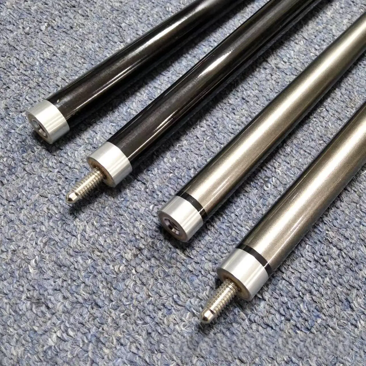 hit productFactory Supply 1/2 Split 13MM Tip Size Carbon Fiber Shaft Carbon Cue Stick Carbon Fiber Cue Stick Billiard