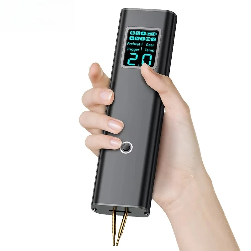 

Портативный ручной аккумуляторный аппарат для точечной сварки, 90 передач, регулируемая для сварочного утюга 18650, нержавеющая сталь, никель 2 м