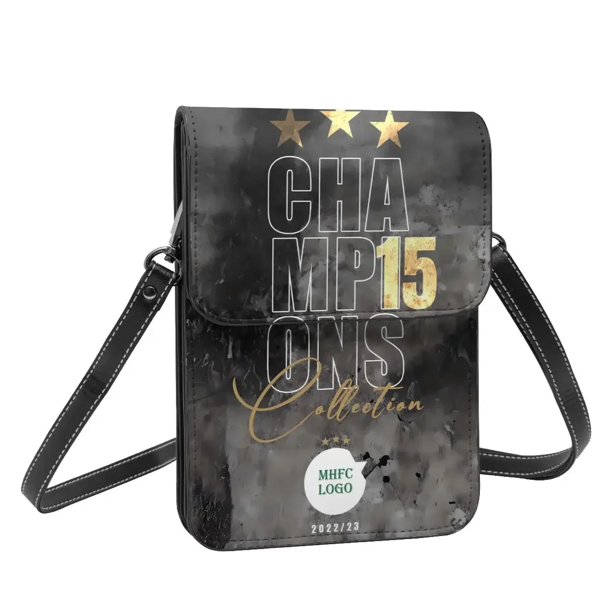 Maccabi MHFC Haifa Green Apes Carteira Crossbody Bolsa para Celular Bolsa de Ombro Bolsa para Celular Alça Ajustável