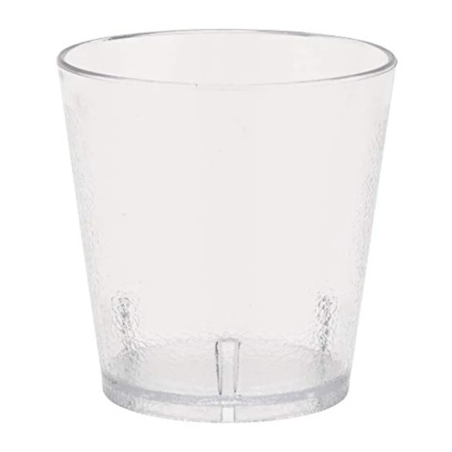 

G.E.T. 6609-1-CL-EC Heavy-Duty Plastic Restaurant Tumblers, 9 Ounce, Clear Set of 4