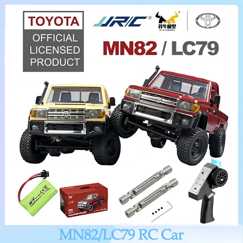 Mn82 Rc Car 1:12 Full Scale 2.4G 4WD 280 Motor Remote Control Off-Road Pickup Truck Model Car for Boys Adult Gifts  Rc Car