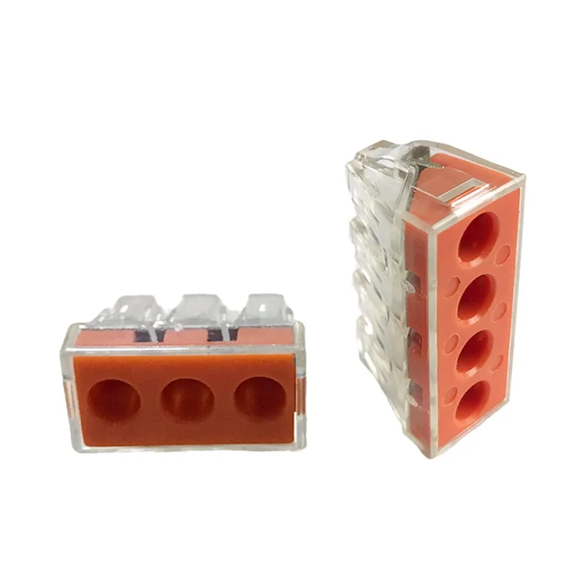 Wiring terminal wire connector DA-103/4D High-power fast building one-three electric wiring terminal