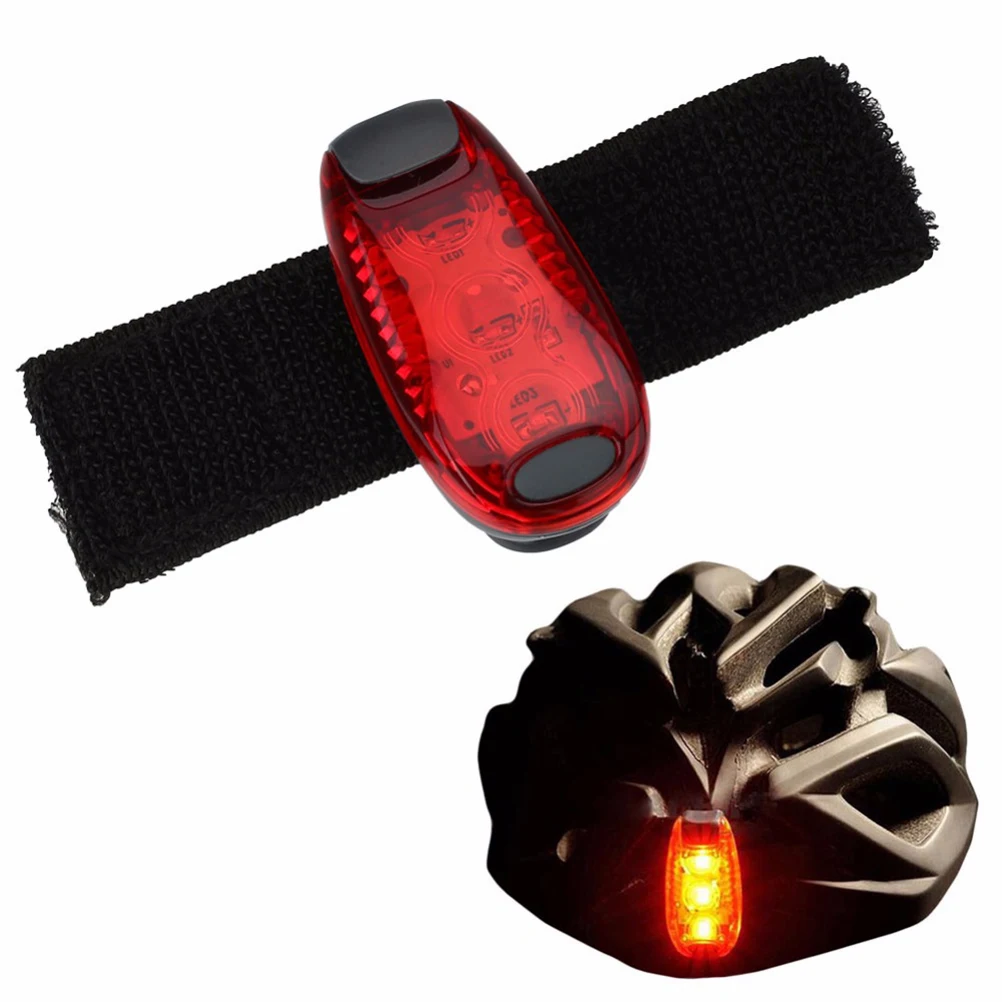 

4pcs Safety LED Light for Dogs Boats Flashing/Warning Strobe High Visibility Clip Light for Running Walking Jogging (Blue &