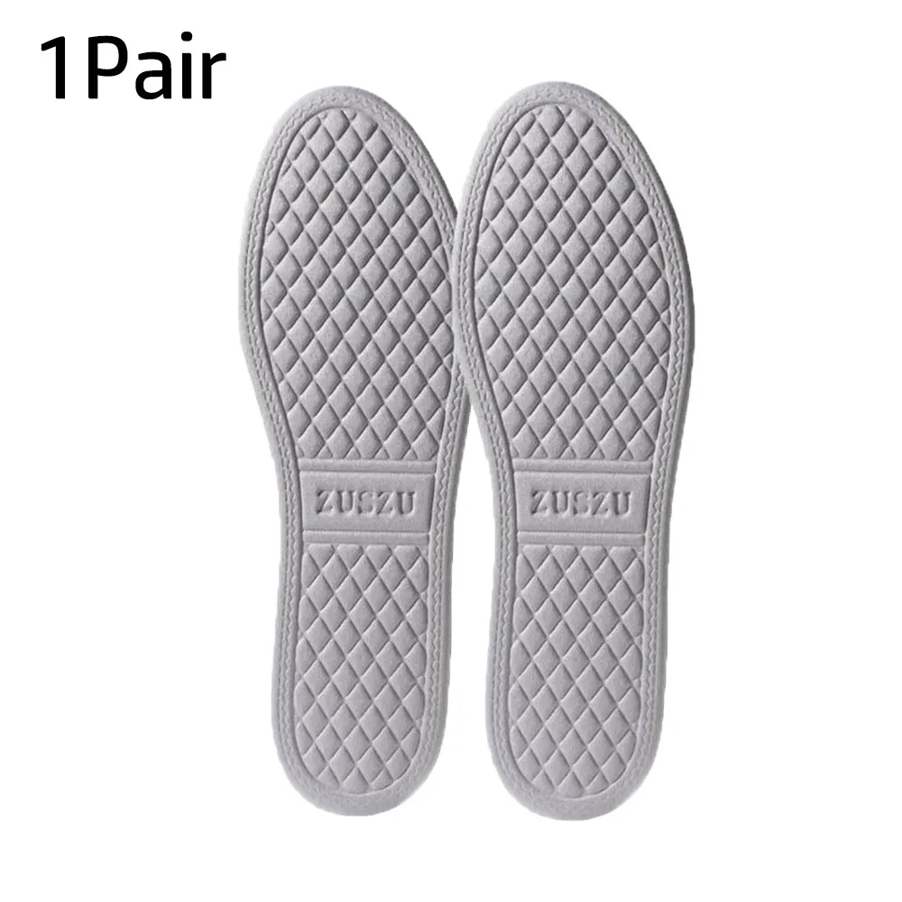 1pair Absorb-Sweat Absorb-Sweat Shoes Pads Mesh Breathable Feet Care Orthopedic Insoles Light Weight Absorb-Sweat Technology