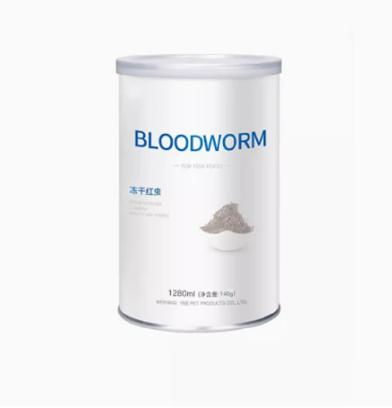 Red Blood Worm Dried Artemia Tropia Aquarium Samll fish food  mother red blood worm