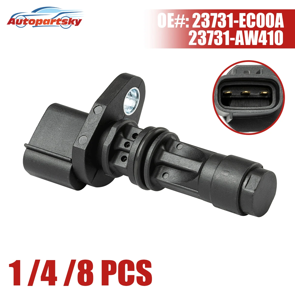 

23731EC00A Cam Camshaft Position Sensor For Honda Passport For Infiniti FX35 G35 3.5L For Isuzu Axiom For Nissan 350Z Pathfinder