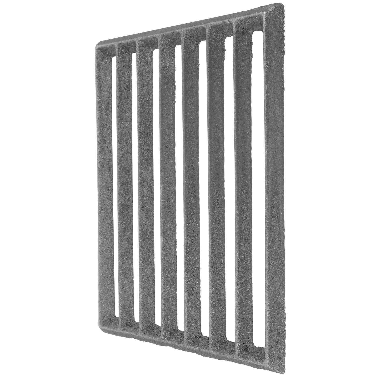 

1pc Rectangular Grill Grate Cast Iron Cooking Grill Grate For Outdoor Bbq Durable High Heat Retention Even Heating Grilling