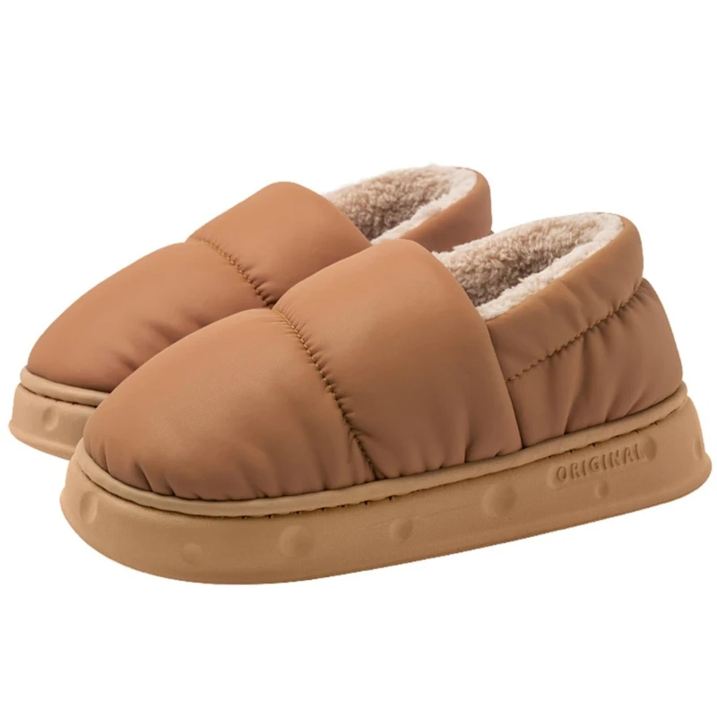 2026 New Comfortable and Fashionable Winter Thick-Soled Indoor and Outdoor Warm Cotton Shoes Plus Size Shoes