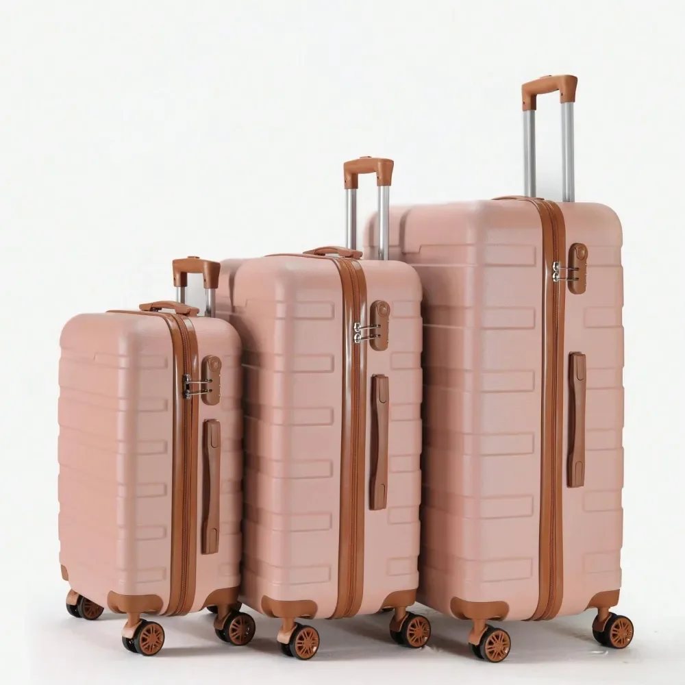 

Чемодан на колесиках с кодовым замком, 20, 24, 28 дюймов, прочный, большой вместимости, для школы, колледжа, университета