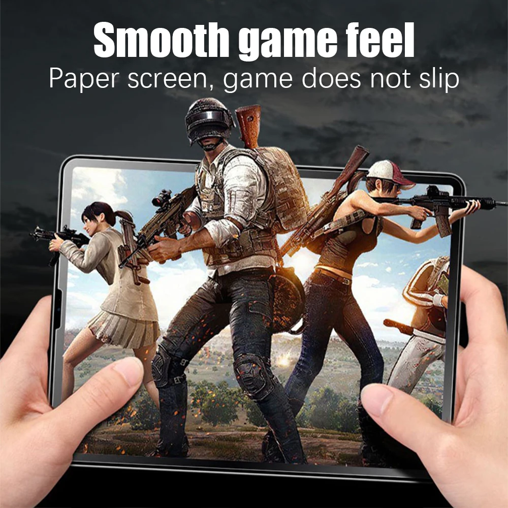 Matte Tempered Glass Screen Protector For Ipad Air 11 5 4 M2 Mini 6 Pro 13 M4 12.9 10 9 10th 9th Generation 10.2 2024 Paper Film