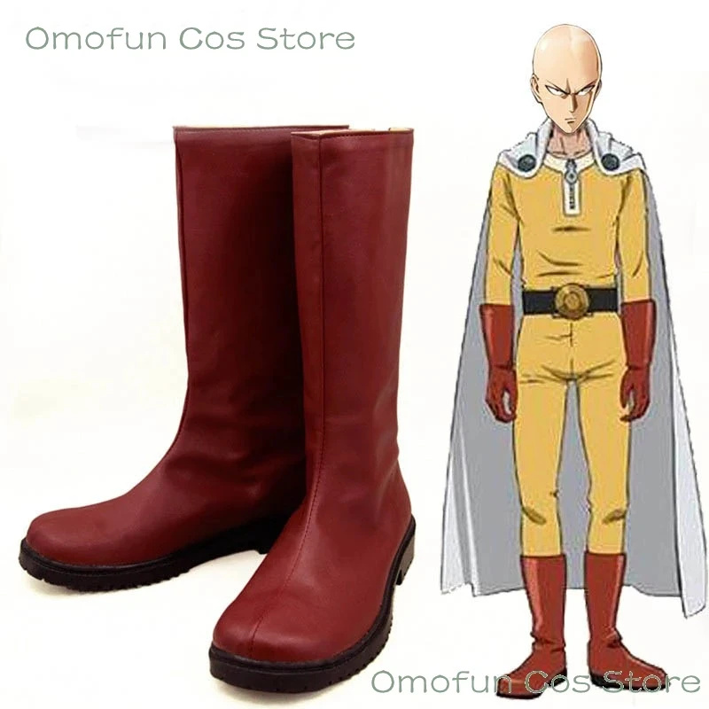 s,3'g\7;ONE PUNCH-MAN Saitama Cosplay Costume Cape Boots Mask Wanpanman Anime Roleplay Clothes Halloween ACG Gathering 4;b,7\k/8 view 6