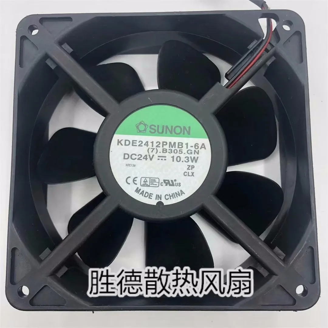 New CPU Cooler Fan for SUNON KDE2412PMB1-6A DC24V 10.3W 12CM  Inverter Fan