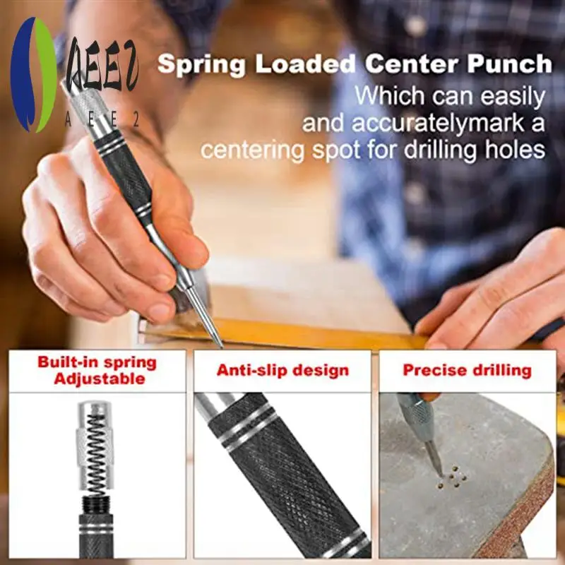 

AEE2-10 Pack Carpenter Pencil With Sharpener Mechanical Carpenter Pencils Set With 36 Refills