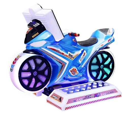 Entertainment game machine children's car toys electric arcade racing machine children ride motorcycles for sale