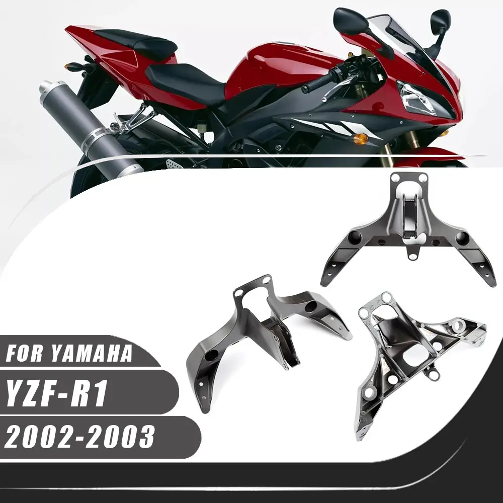 Motorcycle Front Headlight Bracket Headlights Upper Fairing Stay Bracket For 2002-2003  Yamaha YZF-R1 YZF R1 2002 2003