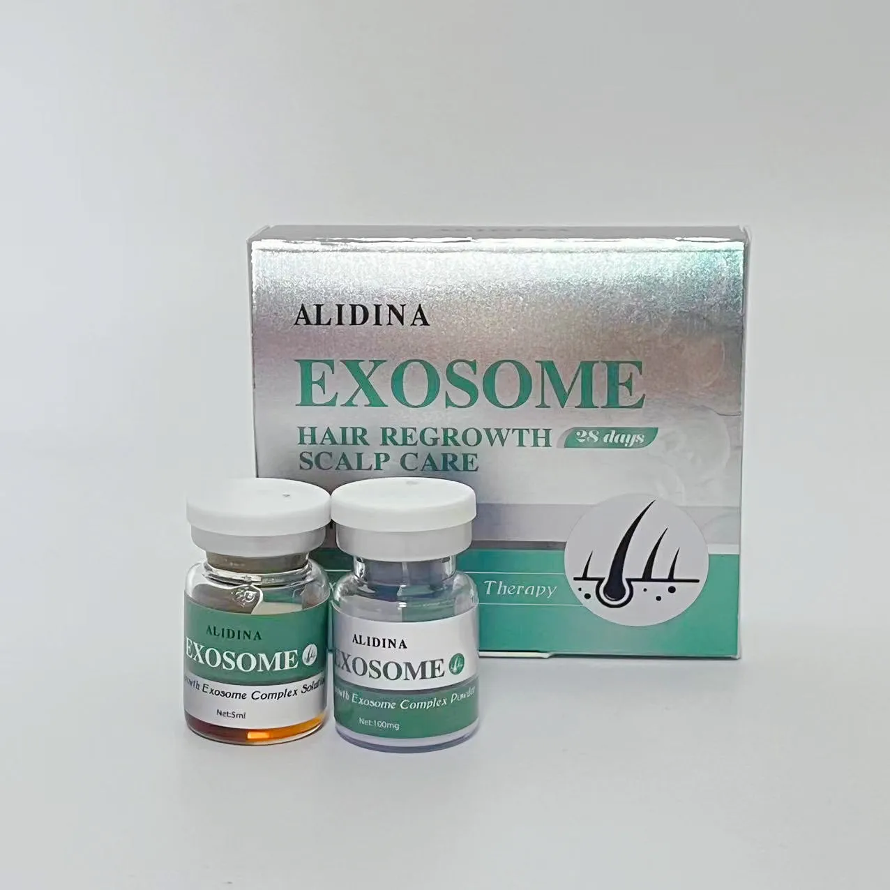 ZS EGF مكافحة تساقط الشعر إعادة نمو بصيلات الشعر إصلاح المغذيات Exosomes مجموعة العناية بفروة الرأس الجذعية نمو الخلايا عامل إعادة نمو الشعر السريع