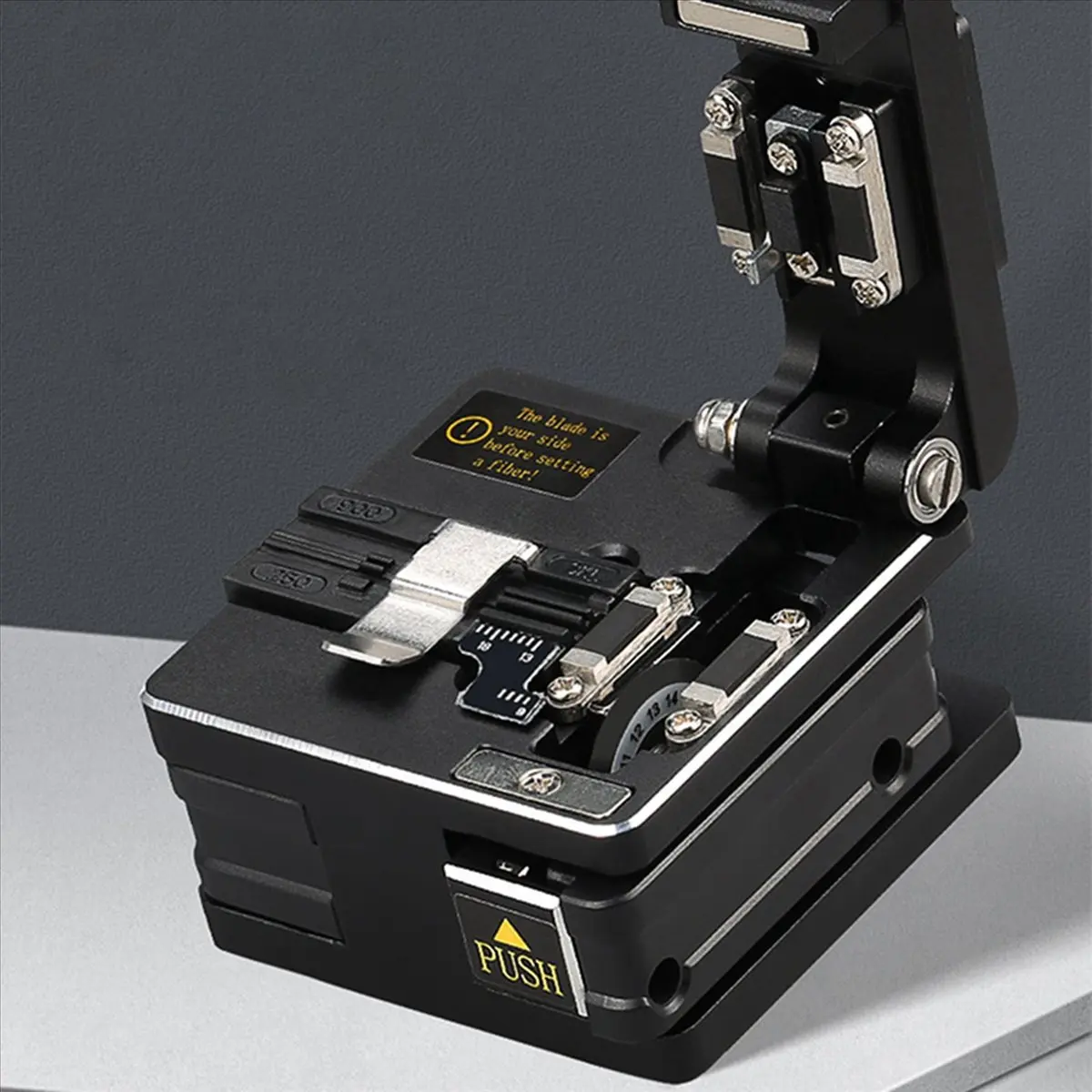 feelfeel FTTH High Precision Cutting Tool AUA-S2 Optical Fiber Cleaver Cable Cutting Knife Fiber Cleaver