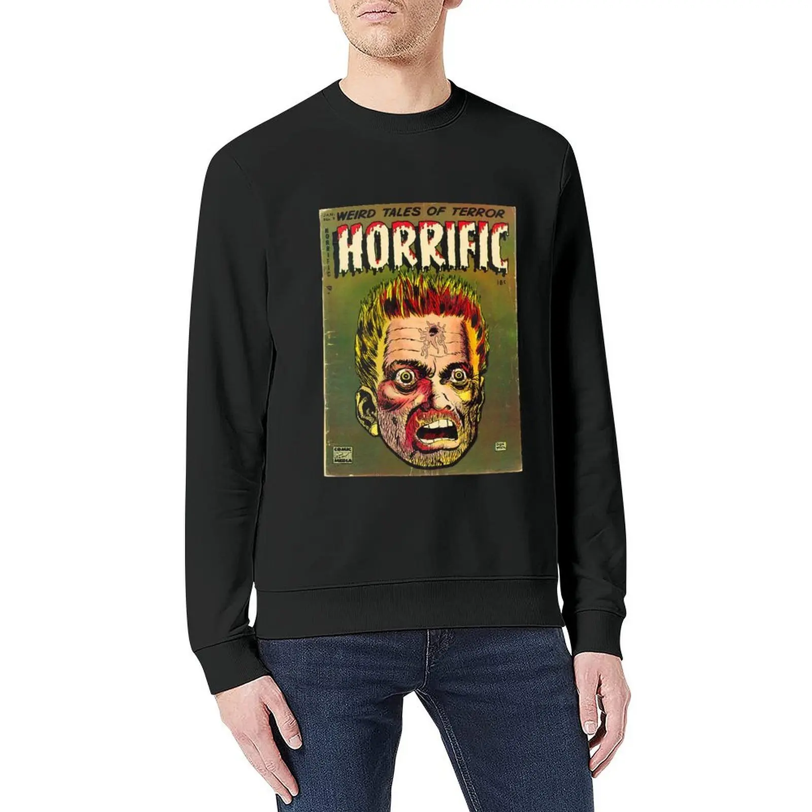 حكايات غريبة القوطية ، هيكل جمجمة ، رعب ، زاحف ، الشيطان ، مجلة عتيقة الفن البلوز رياضية هوديس وبلوزات جديدة #5