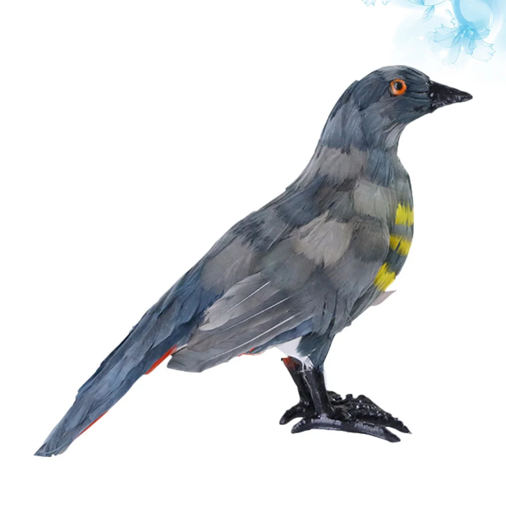 

Simulated Cuckoo Desktop Decoration Lifelike Cuckoo Shape Natural Atmosphere Birthday Party Photo Props