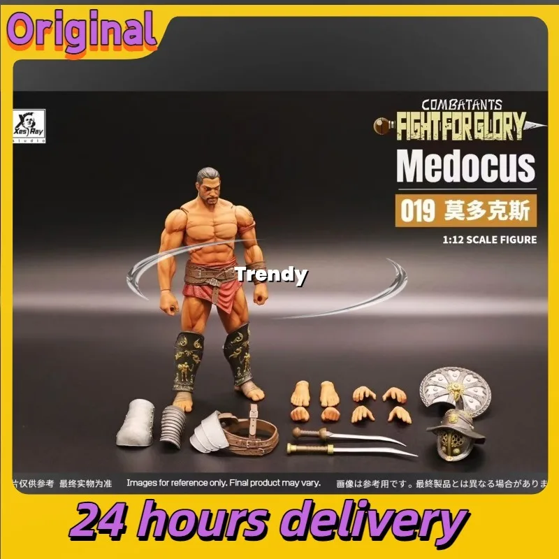 

【Spot Goods】Original Anime XESRAY 'Glory Battle' Gladiator Spartacus 1/12 Scale Action Figure Collection Series