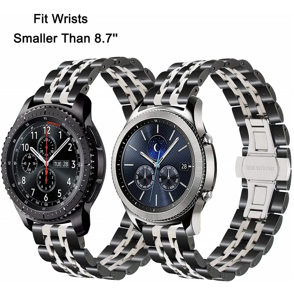 

20mm 22mm smart watch band Bracelet for galaxy watch active 2 40mm 44mm correa for samsung gear s3 frontier/Classic 46mm Strap