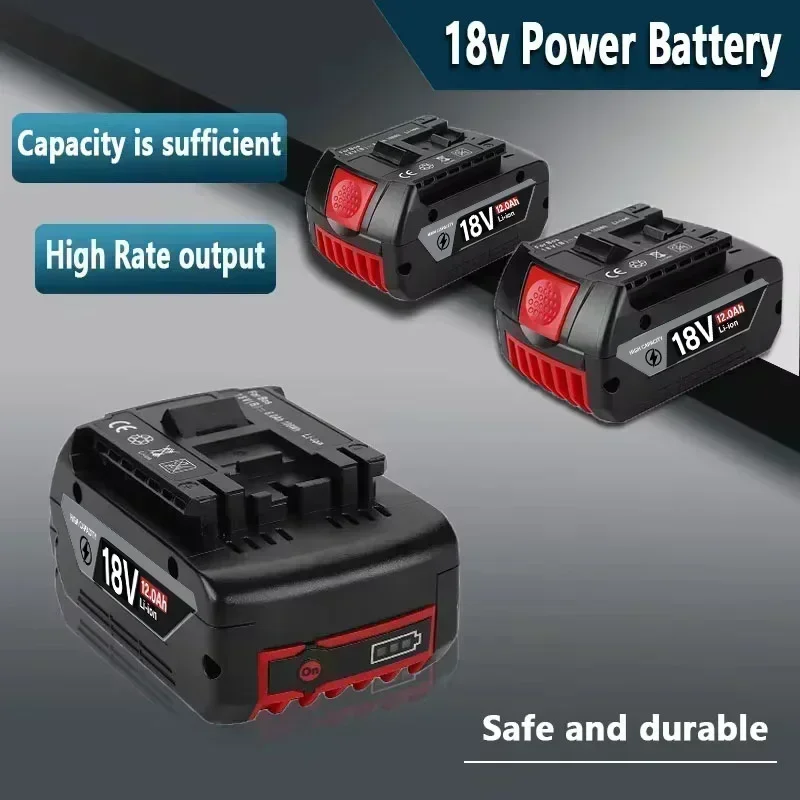 ️Batterie originali 18V 8AH 10AH 12AH per batteria Bosch 18v Sistema professionale Draadloze GWS180 GDR215 GDS400 DSR185 BAT618 ▓ ✔ ✔