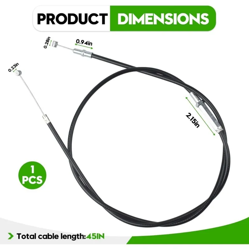 A98M Throttle Cable For Honda Tiller FC600 R Model - 17910-733-013 Clutch Cables & Lines