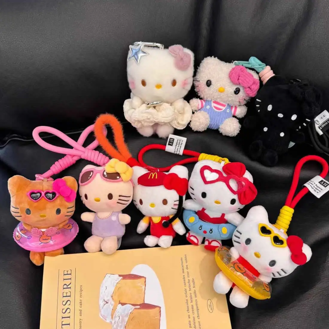

Kawaii Sanrio Hello Kitty плюшевая кукла брелок кулон милая сумка украшения подарки для девочек