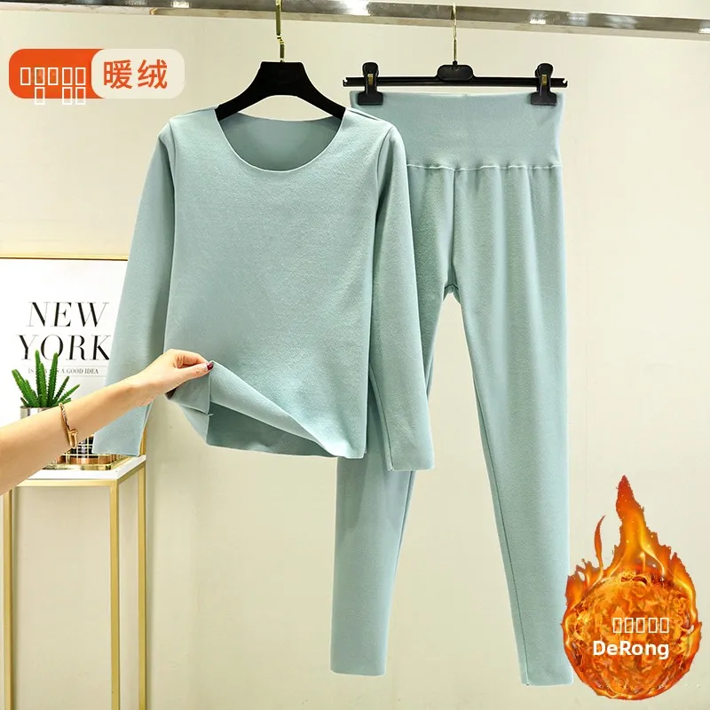 Zestaw bielizny termicznej Thiened Fce dla kobiet, zimowy, dwuczęściowy, samonagrzewający, ultra miękki nylon