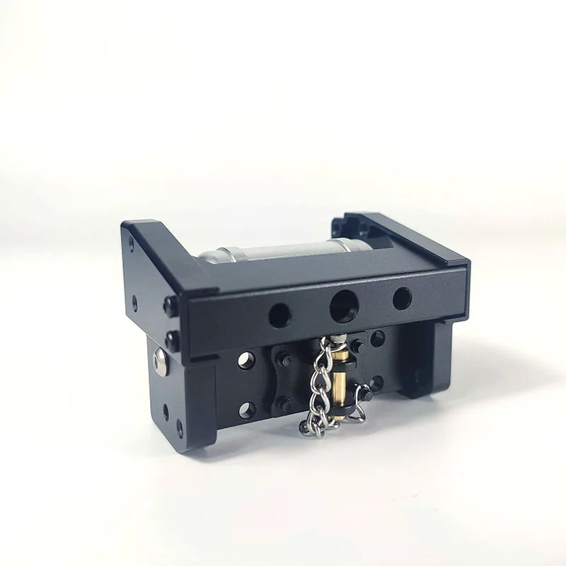 Gancho de remolque de aleación de aluminio, gancho trasero de Metal para camión Tamiya RC 1/14, volquete de remolque Scania 770s Benz Actros Volvo MAN LESU, piezas de bricolaje