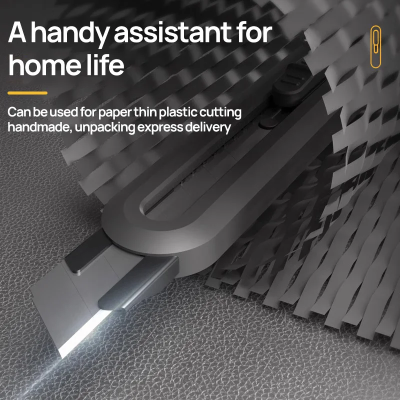 ديلي المفاجئة سكّين متعدّد الاستخدامات صندوق قابل للسحب القواطع 9 مللي متر 18 مللي متر عالية الكربون الصلب شفرات المهنية اللوازم المكتبية القرطاسية #4