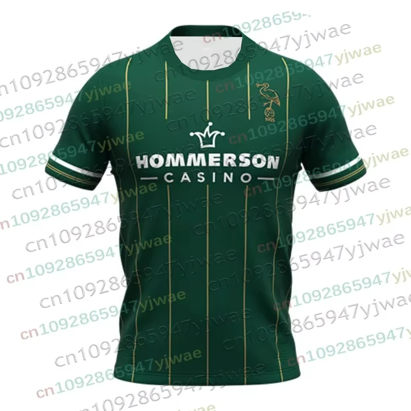 26/27 Ado Den Haag Fans Fußballtrikot Herbst Damen Herren Atmungsaktives Schnelltrocknendes Trainings-Oberteil Locker Sitzendes Fitness-Set für Erwachsene/Kinder T-Shirt – Detail 8