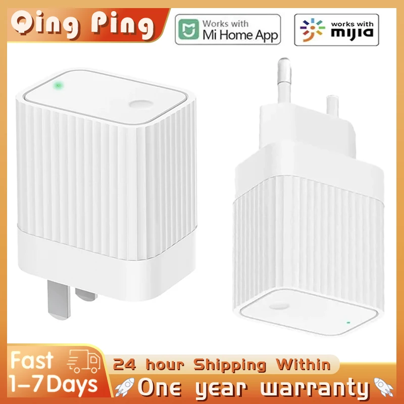 Qingping Bluetooth Gateway Qingping Hub WIFI Remote View Data Sub-Device Smart Linkage Home Device per Xiaomi Mihome