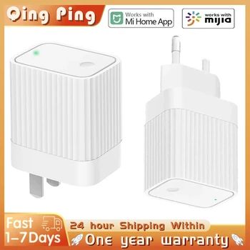 샤오미 미홈용 Qingping 블루투스 게이트웨이, Qingping 허브, 와이파이 원격 보기 데이터 하위 장치, 스마트 연결 홈 장치