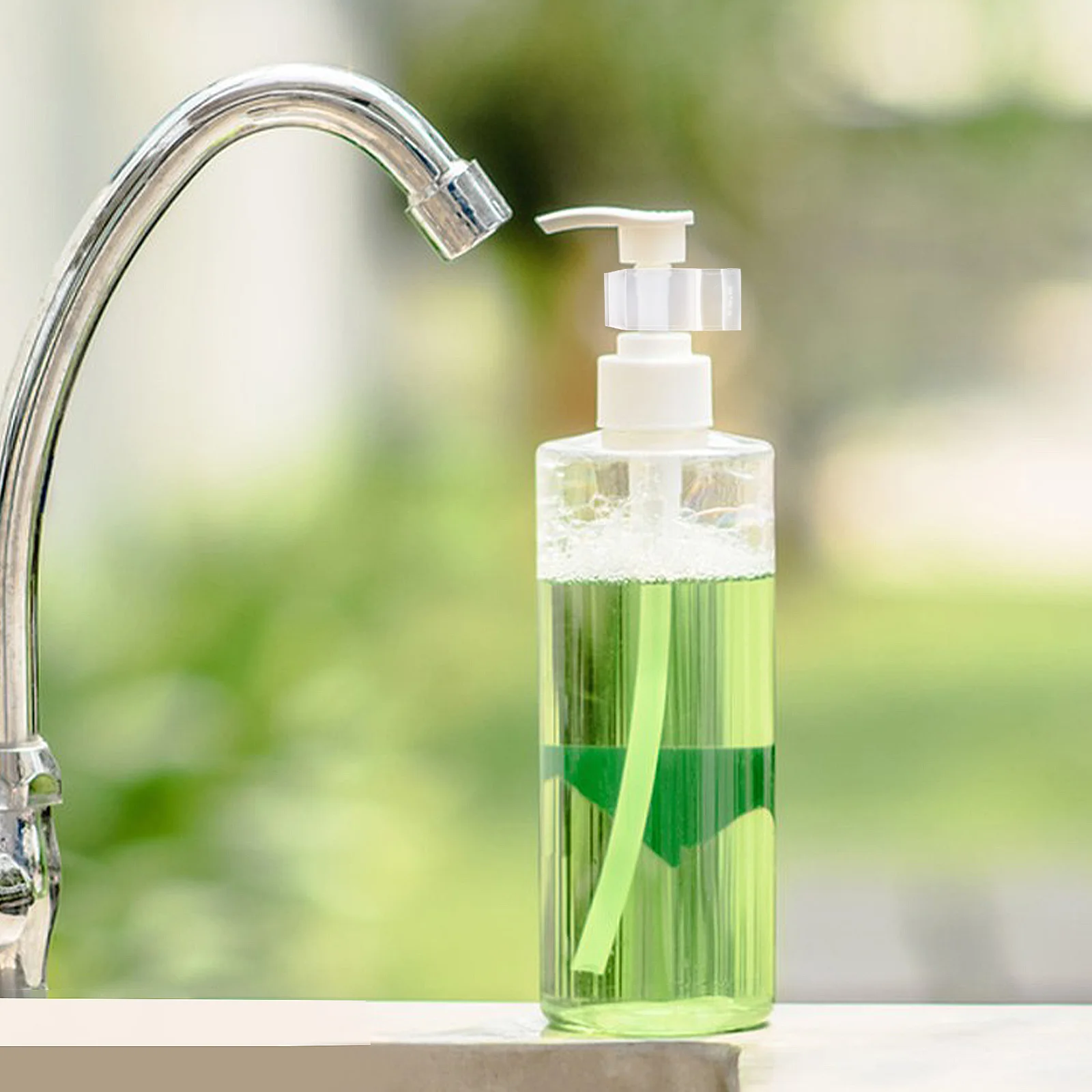 30pcs Bottle Pump Head Leakproof Pp Material Sturdy Collar Clip For Cleansing Oil Lotion Shampoo Bottles Pump