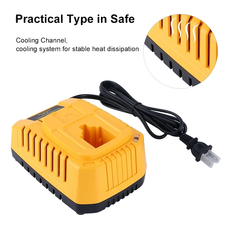 A75T DC9310 Battery Charger For DEWALT 7.2V-18V Nicad & Nimh Battery DW9057 DC9071 DC9091 DC9096 DW9072