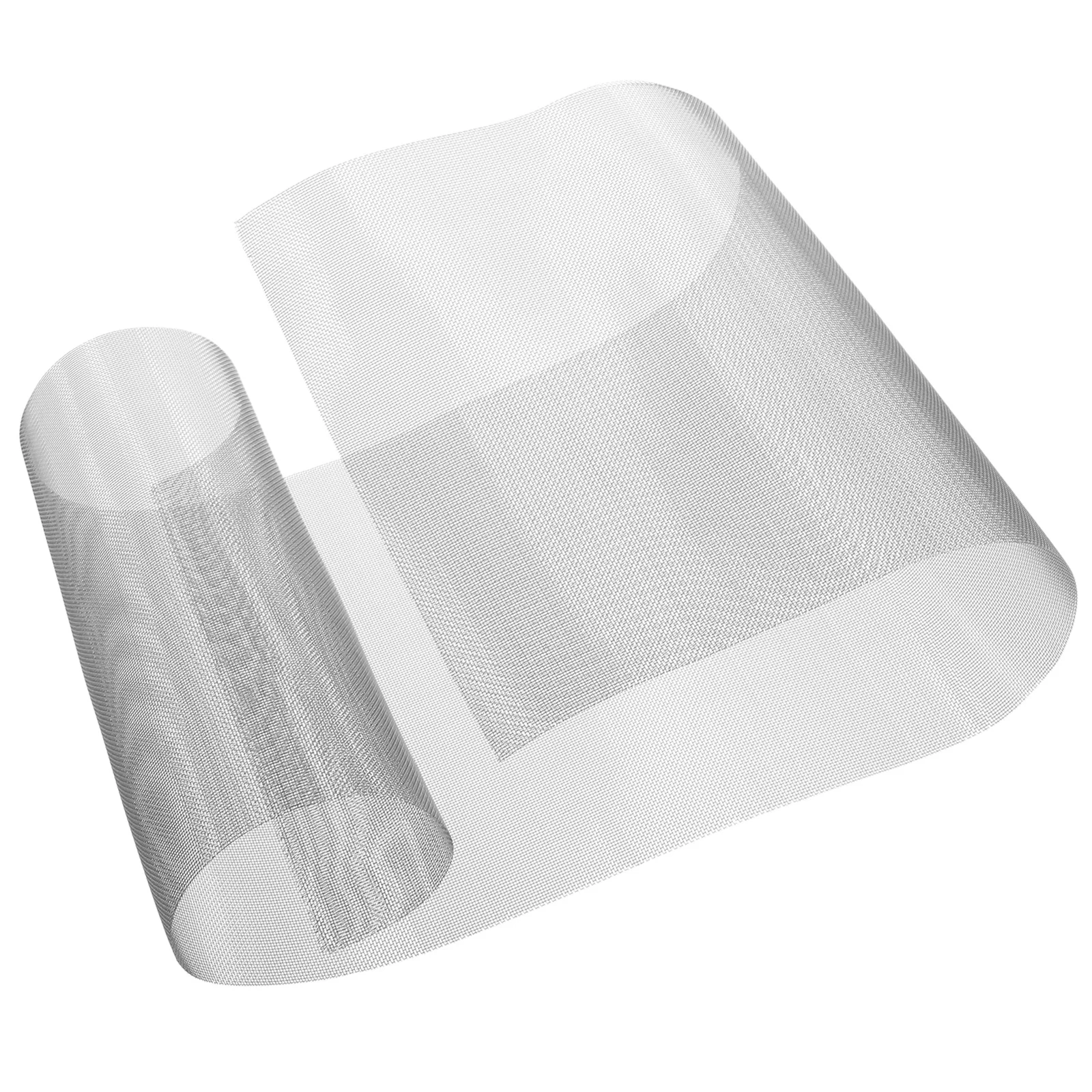 

Stainless Steel Wire Mesh 30x250cm Fine Woven Metal Screen for Home Office Garden Projects Easy to Cut Install