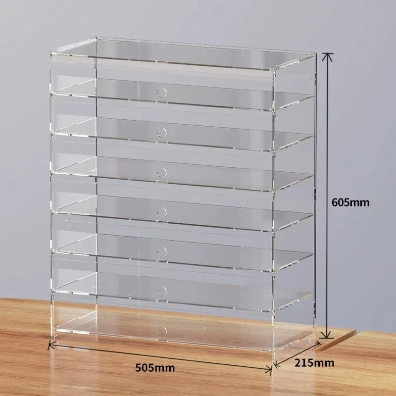 Desktop Storage Cabinet Keyboard Transparent Dust-proof Acrylic Storage Layer Rack Mechanical Keyboard Collection Box Rack