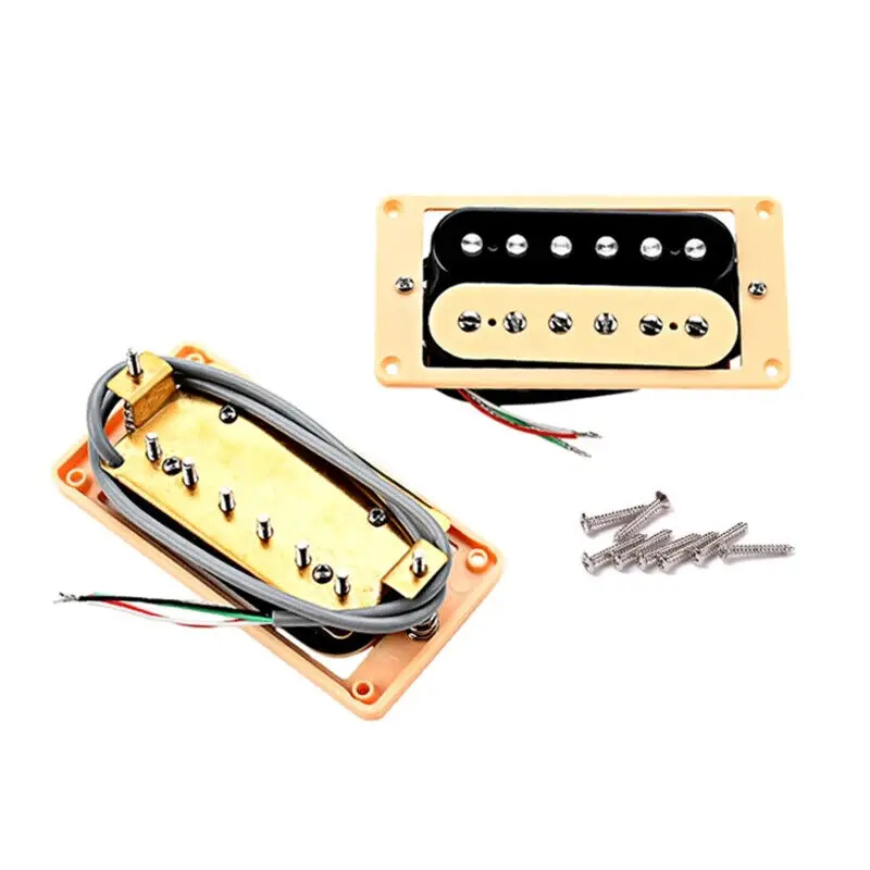 

Electric Guitar Humbucking Pickup Set Humbucking Bridge Pickup and Neck Pickup