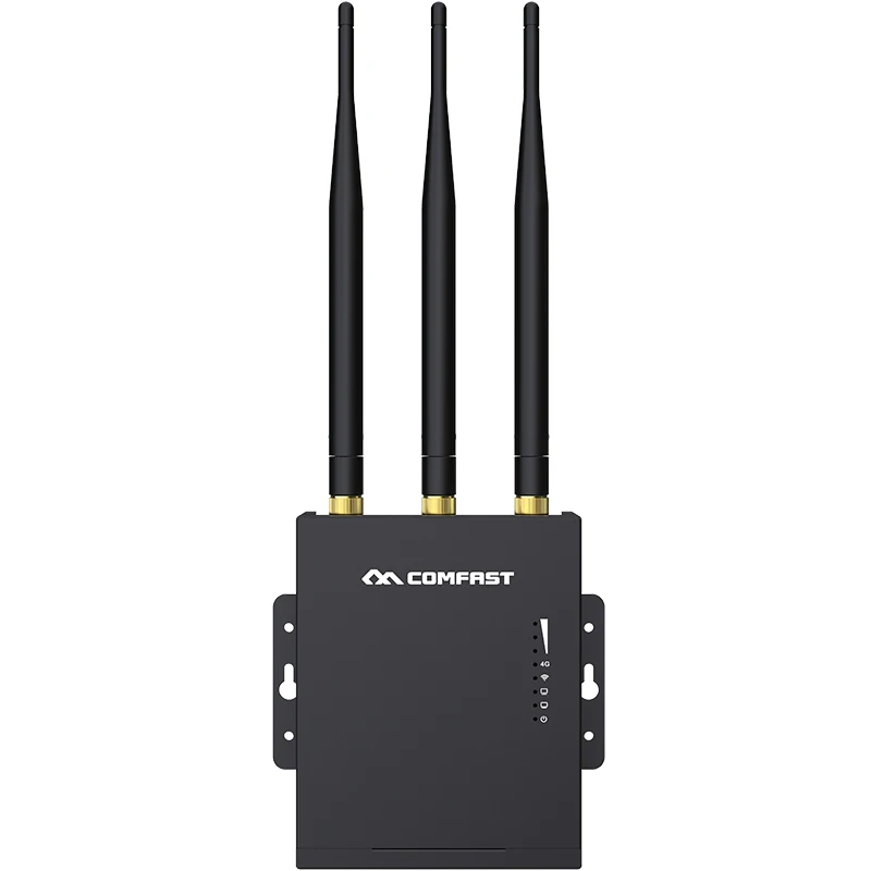 Comfast Wifi Router 4G SIM Card Waterproof Hotspot AP Outdoor CPE 2.4G LTE Wireless AP with Strong Signal Antennas Extend CF-E7