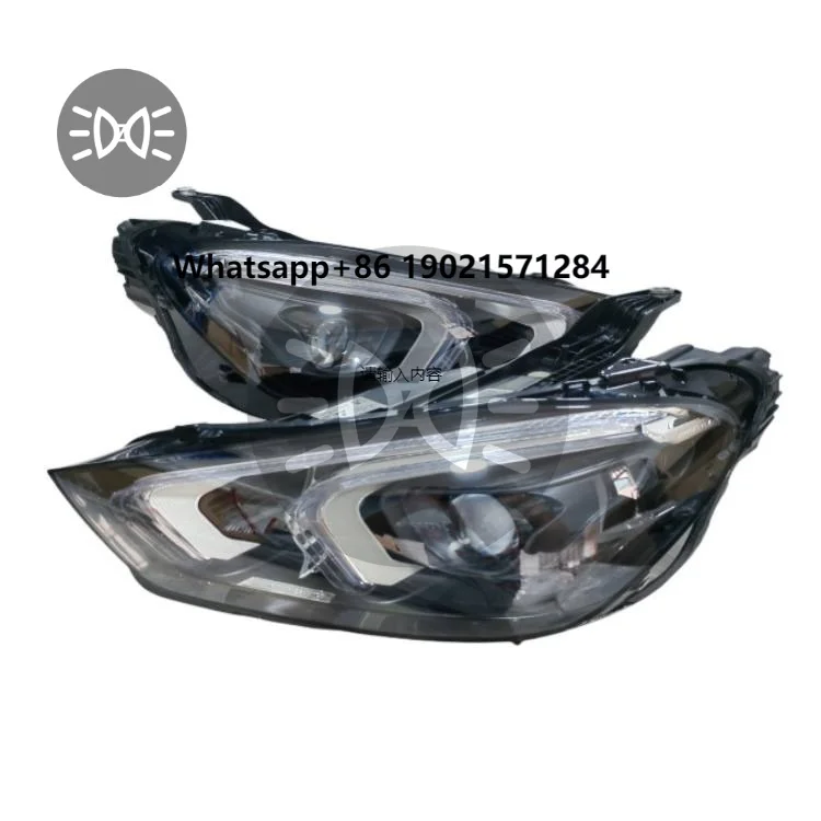 

Head Lamp for GLE Headlight 167 2020-2022 Led Headlamps Turn Signal High Beam Angel Eye Projector Lens