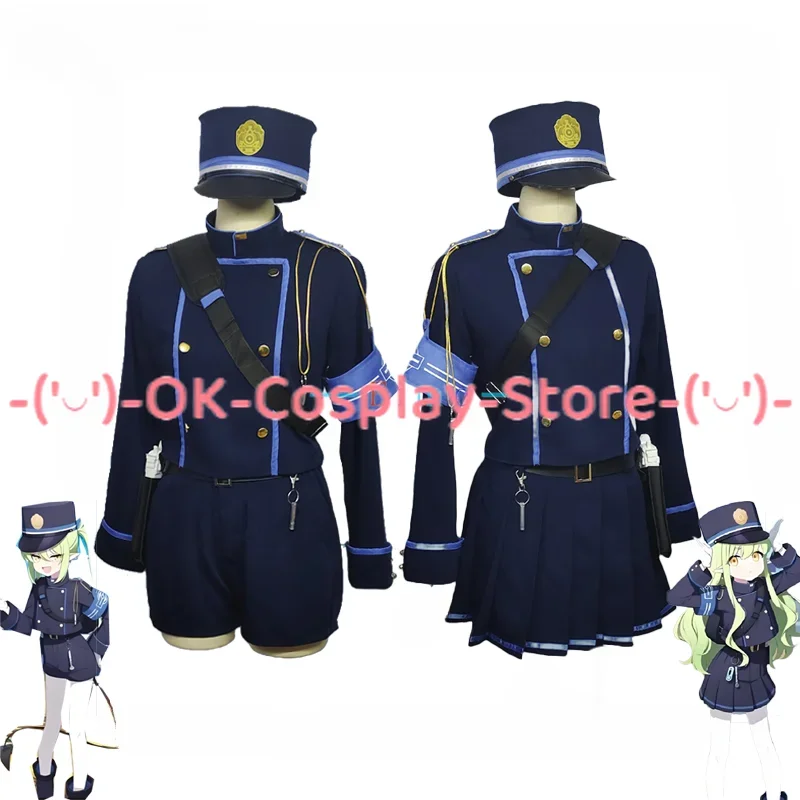 Game Blue Archive Hikari Nozomi Cosplay Costume Subway Twins Cosplay Suit with Hat Bag Halloween Party Uniforms Custom Made