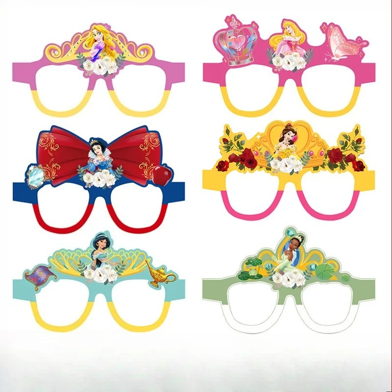 مجموعة ديزني فورزين إلسا ستيتش لتزيين أعياد الميلاد، لوازم حفلات من القش باللون الأزرق، نظارات ورقية، أقنعة زخرفية، قصة لعبة